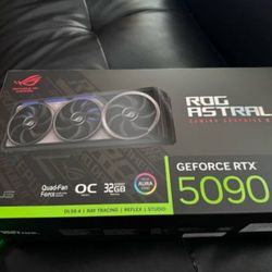Asus nVidia GeForce RTX 5090 ROG Astral OC 32GB GDDR7 PCIE 5.0 Graphics Card