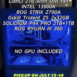 High end PC without GPU