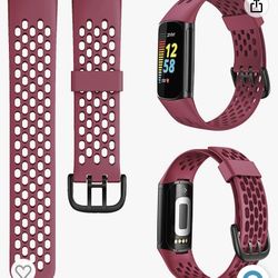 Seltureone Compatible For Fitbit Charge Band Adjustable Soft Sport Silicone Replacement Band