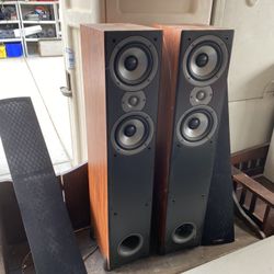 polk audio monitor 50 series ii cherry 