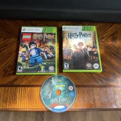 Xbox 360  Harry Potter Lego , Harry Potter & The  Deathly Hallows  Part 2 &  Movie
