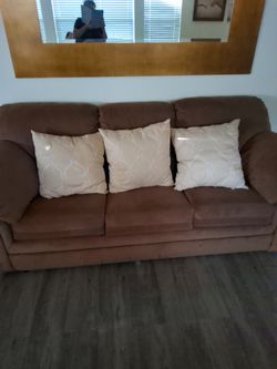 Sofa bed Brown sleeper sofa