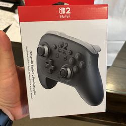 Nintendo Switch 2 Pro Controller New Sealed Actual Pictures Listed 
