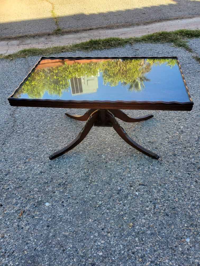 Vintage Wood Coffee Table