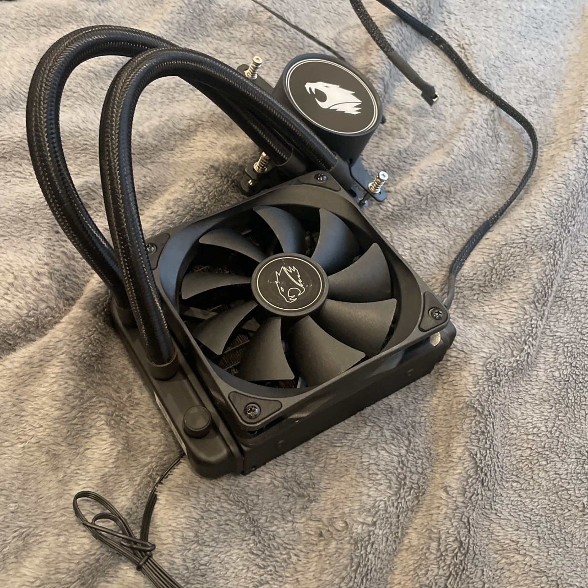 iBuyPower CPU Liquid Cooling Radiator Cooler 120mm Quiet AlO for Intel and AMD