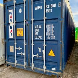 40ft High Cube Used Shipping Container Available In San Pablo