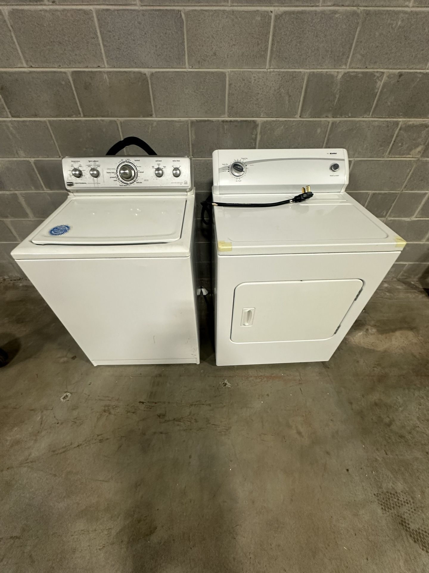 Washer And Dryer