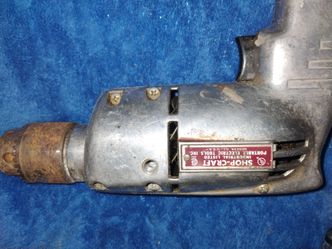 Shop-Craft Vintage Electric Hand Drill
