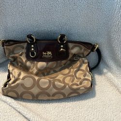Brown Coach Purse