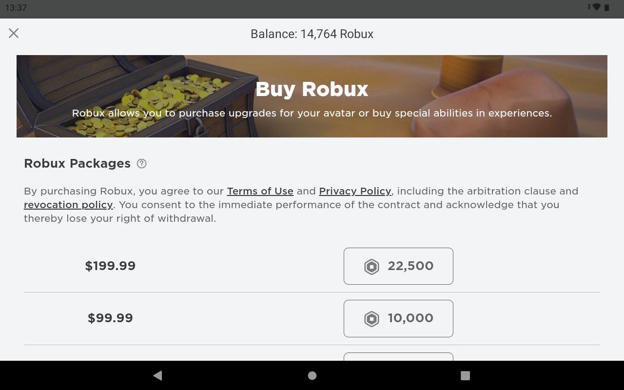 1300 Robux Gamepasses 30% Tax So 1000 Robux for Sale in