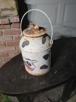 Old Milk Can