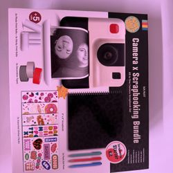 Camera and Scrapbook Bundle Arts and Craft Memories Idea Fun