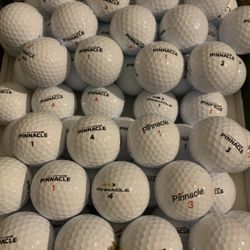 70 Golf Balls Pinnacle In Good Condition 