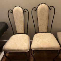 Beautiful Wrought Iron Chairs