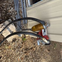 12 V Fill Rite 15 gallons per minute pump with handle and filter