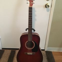 Art and Lutherie Guitar, Case and Capo