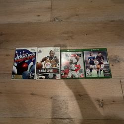 Xbox One and Wii Games