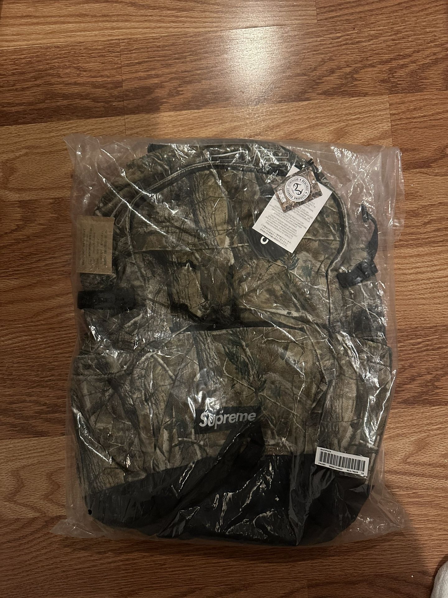 Supreme Denim Backpack Realtree AP Camo