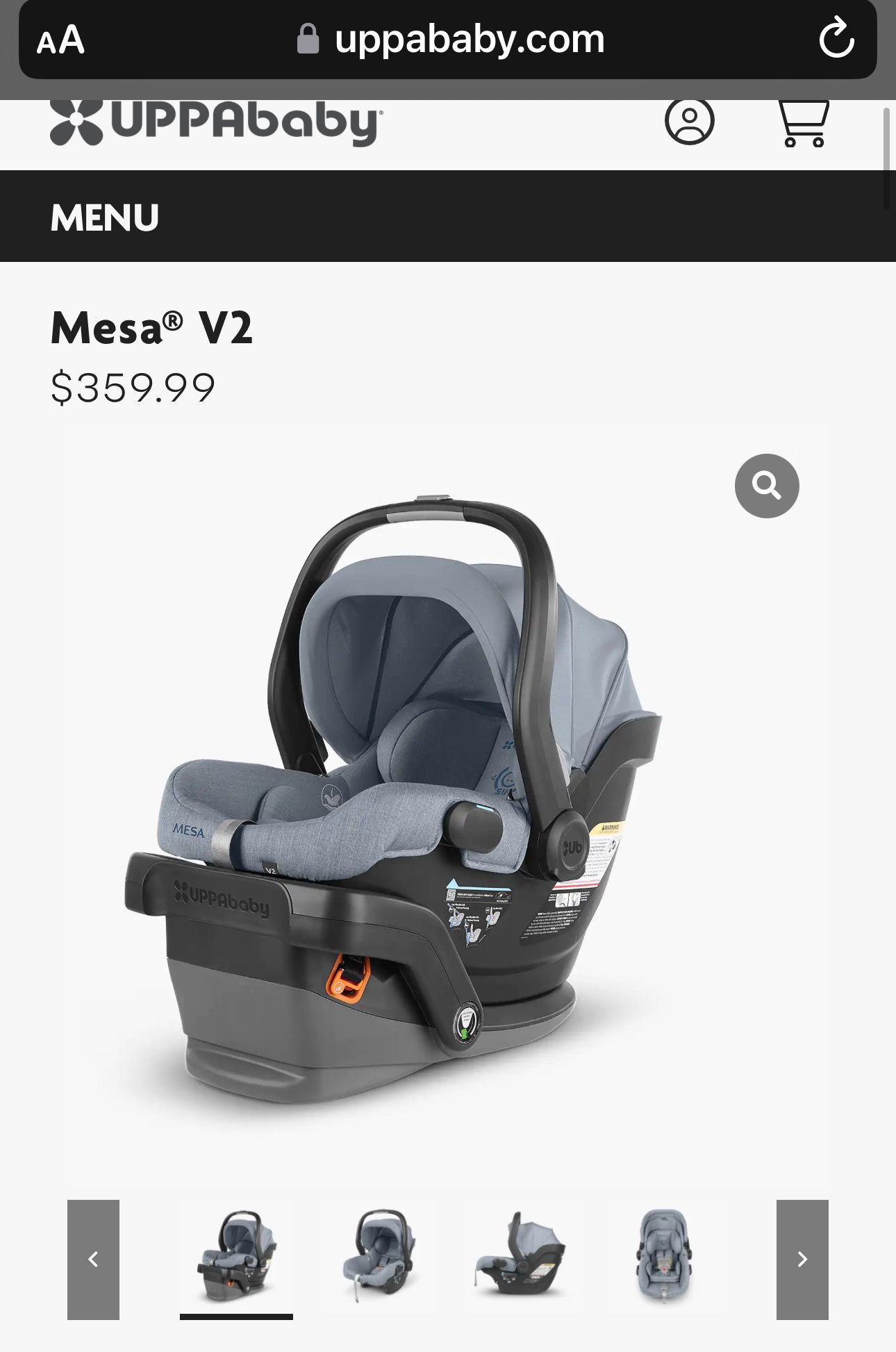 Uppababy car seat Mesa® V2
