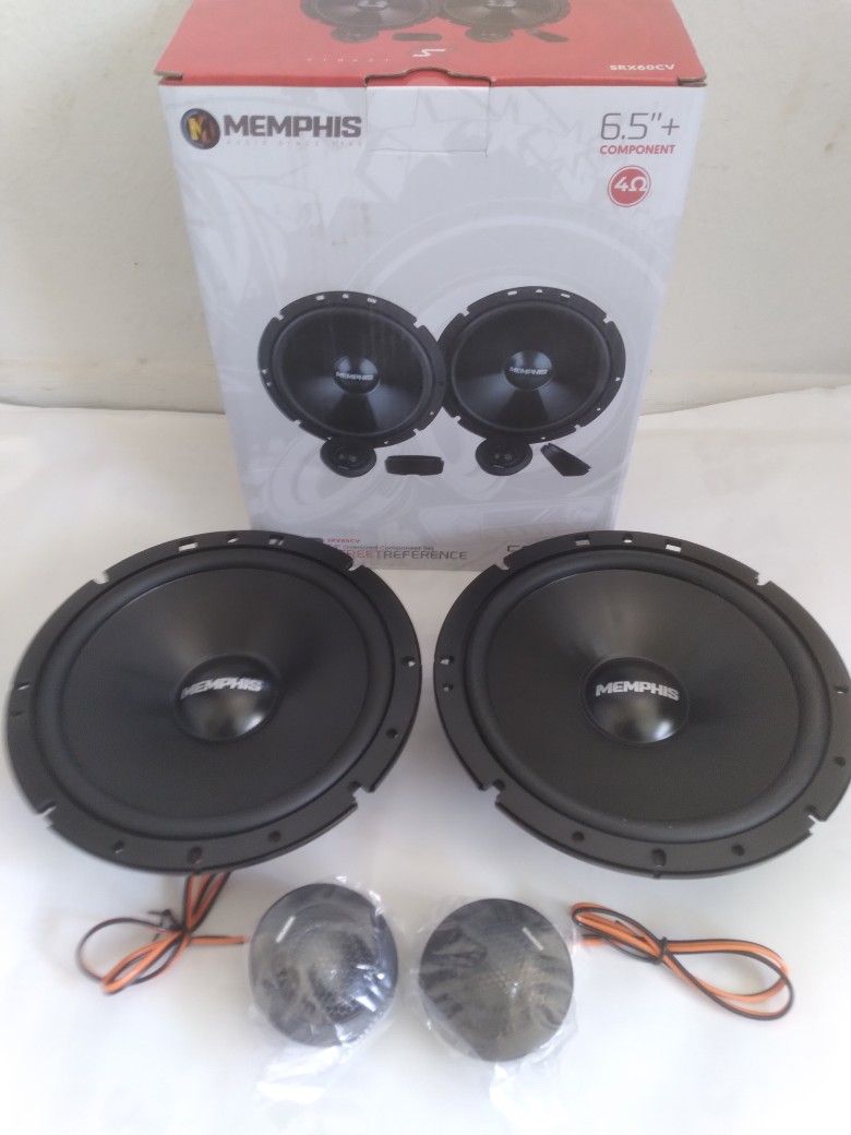 MEMPHIS 1 PAIR 6.5 INCH 100 WATTS COMPONENT CAR SPEAKER ( BRAND NEW PRICE IS LOWEST )