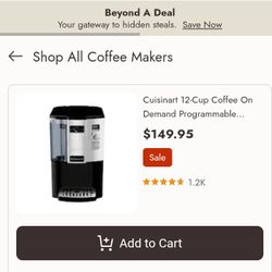 New 12 Cup Coffee Maker 