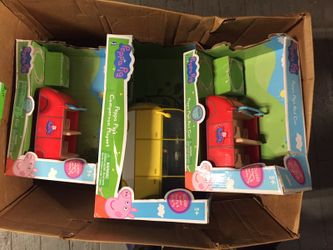 Assorted kids piggy cars