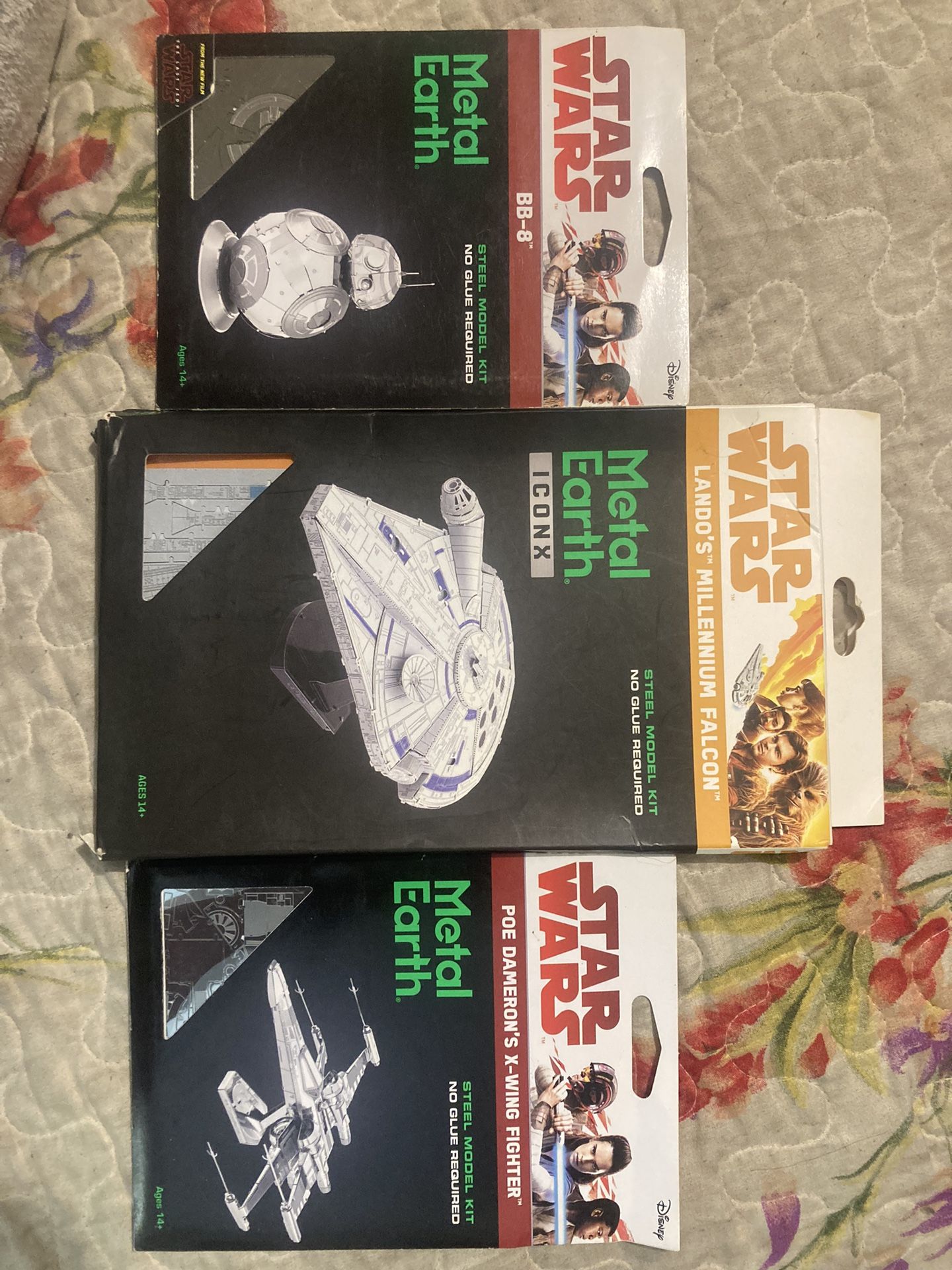 Collectible Metal Earth Steel Model Lots