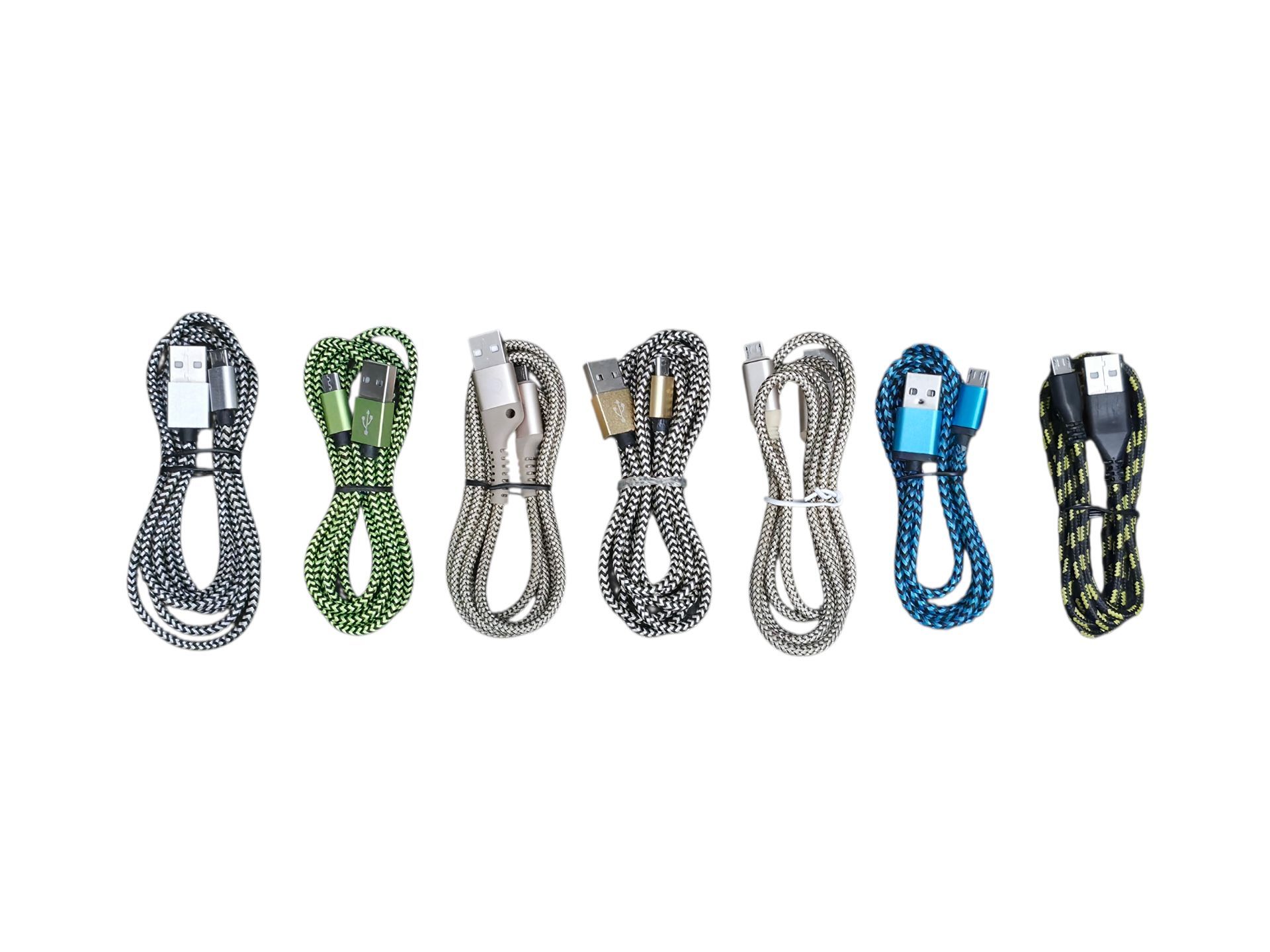 Micro USB Charger Cables - Available in Various Colors and Sizes