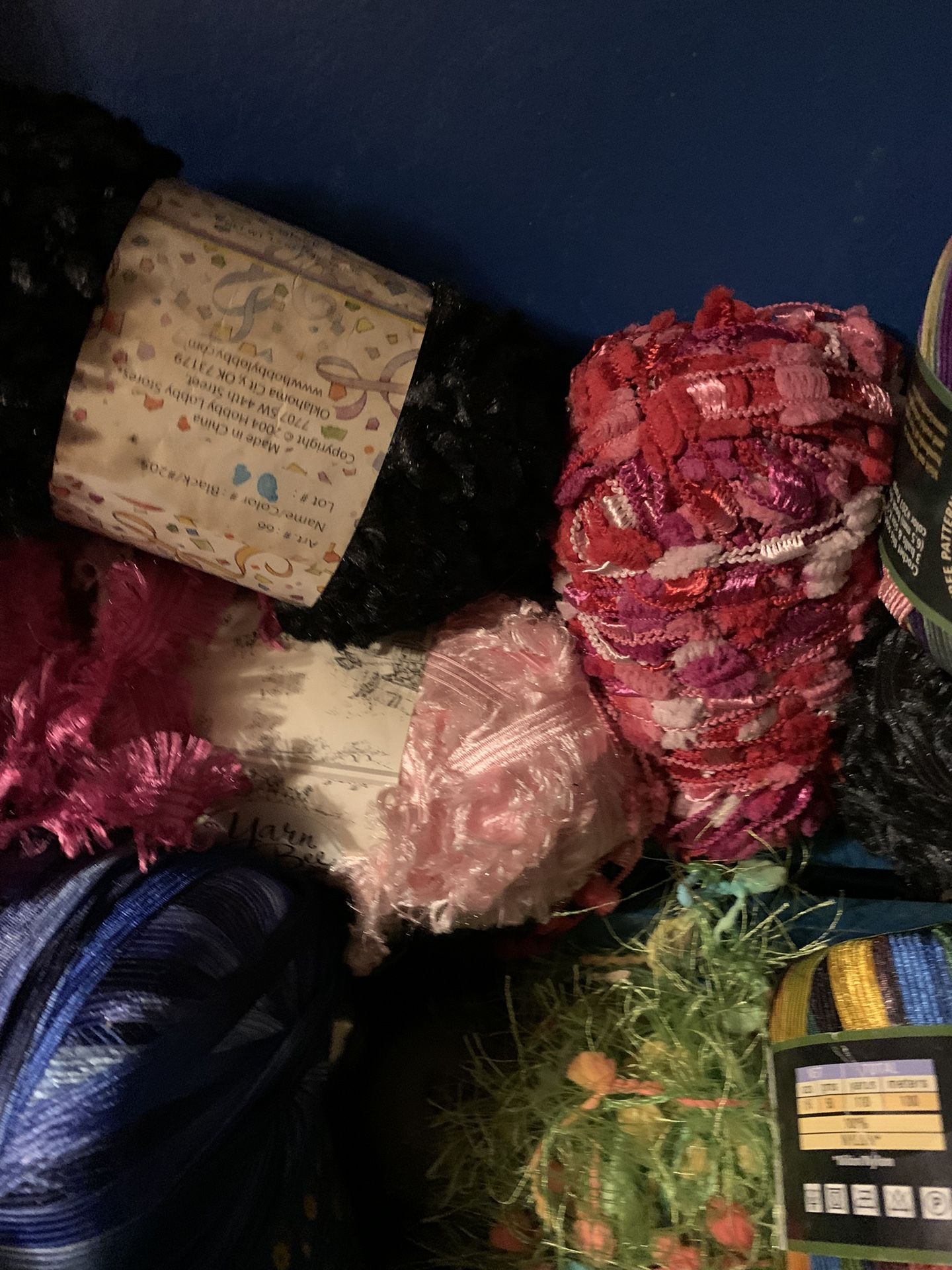 Colorful Yarn Bundle