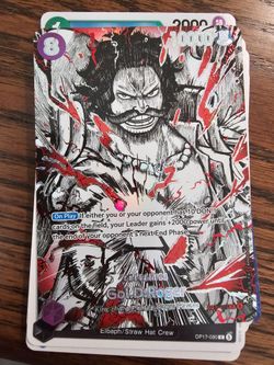 Gol D. Roger SP P-107 ONE PIECE The World's Strongest Warriors  TCG Trading Card Game BANDAI