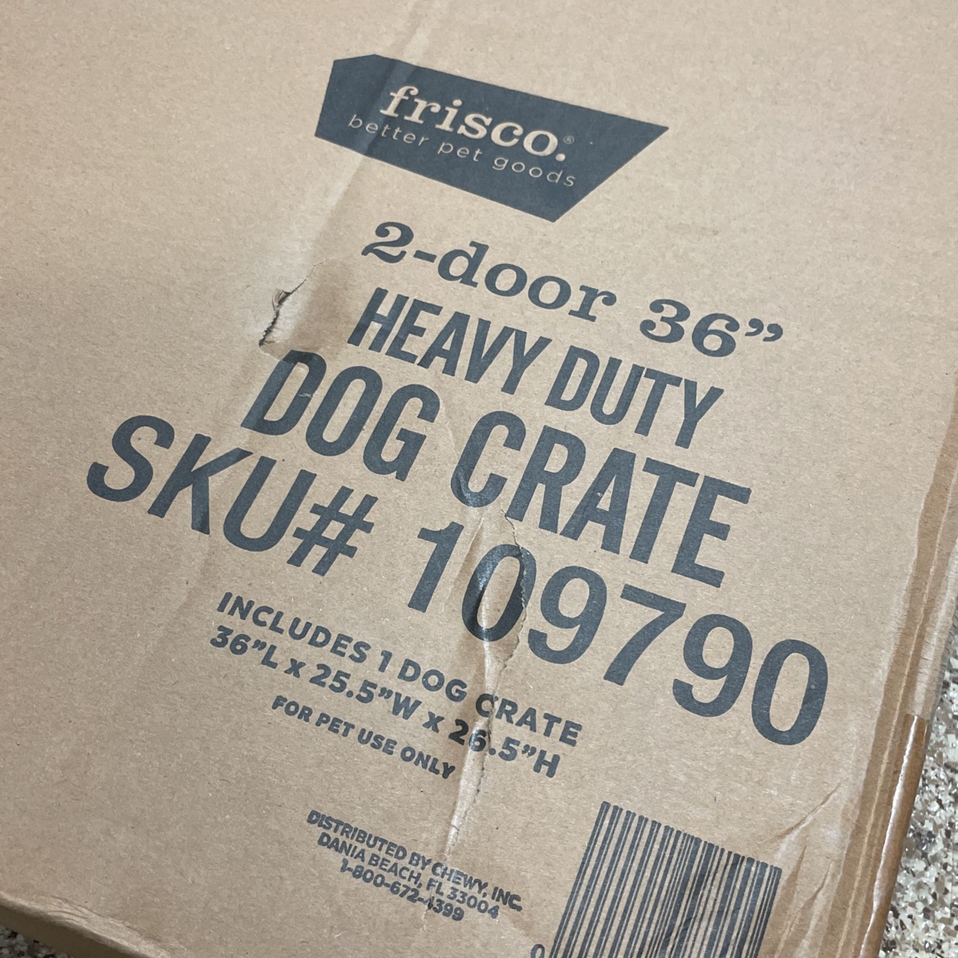 Dog Crate- Frisco 2 Door Heavy Duty