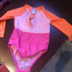 Cat & Jack Toddler Girls One Piece Swimsuit