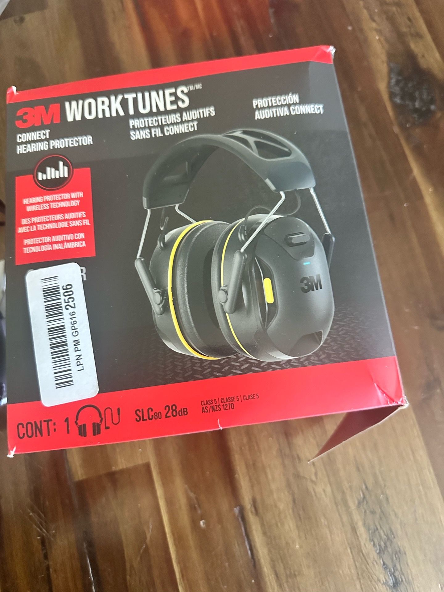 3M WorkTunes Connect Wireless Hearing Protector with Bluetooth Technology