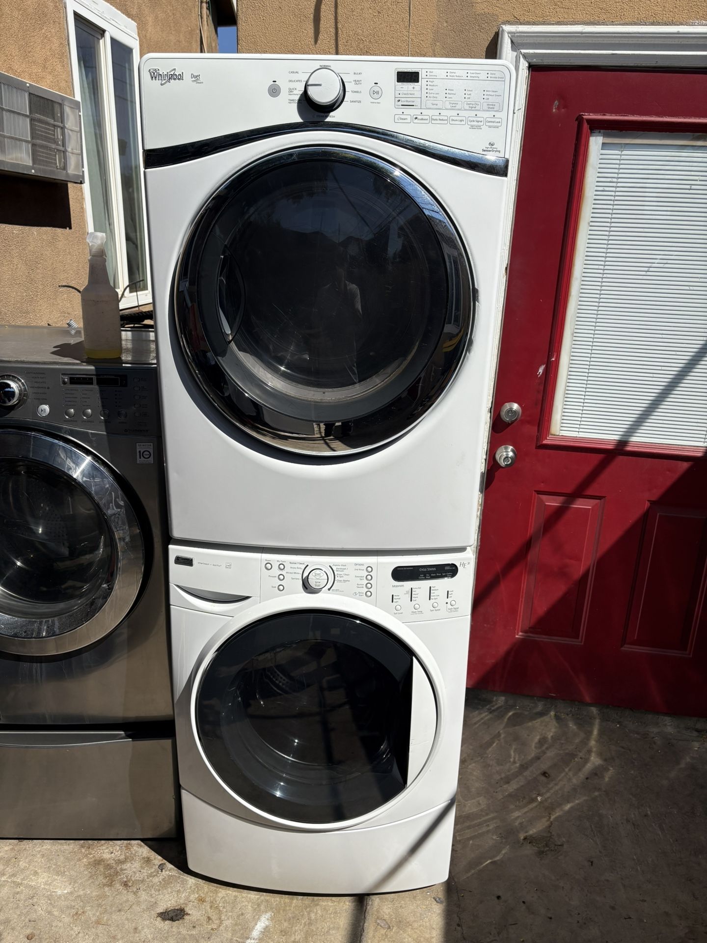 Kenmore Elite Stackable Washer And Gas Dryer
