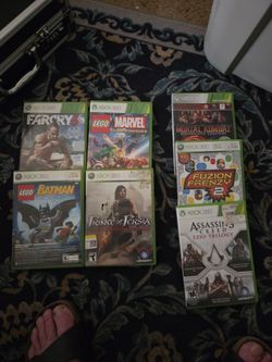 Xbox 360 games 9 for 50 bucks!