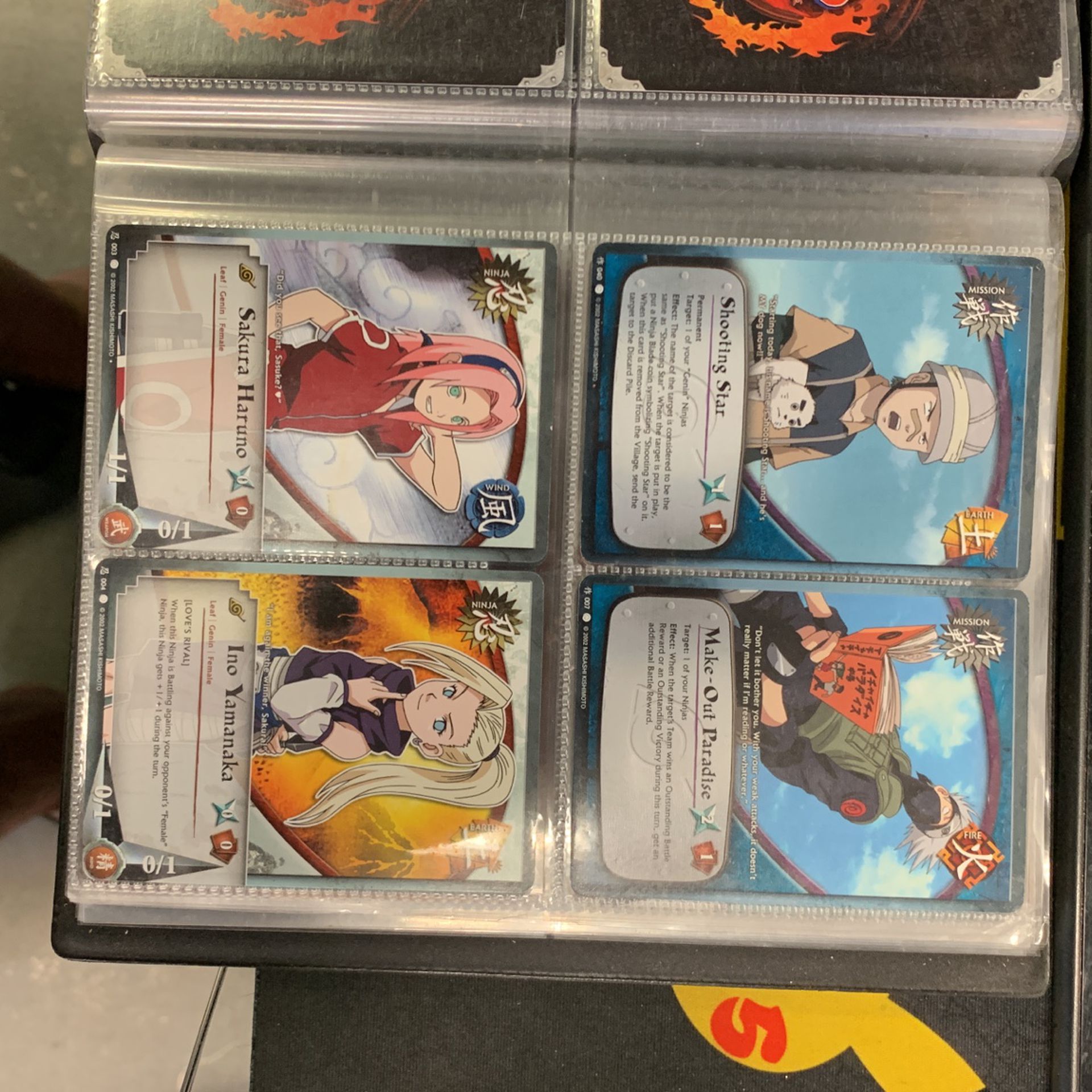 2002 Naruto Trading Cards
