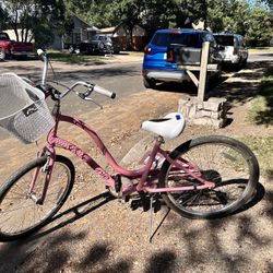 Pink Cruiser Bike For Adult