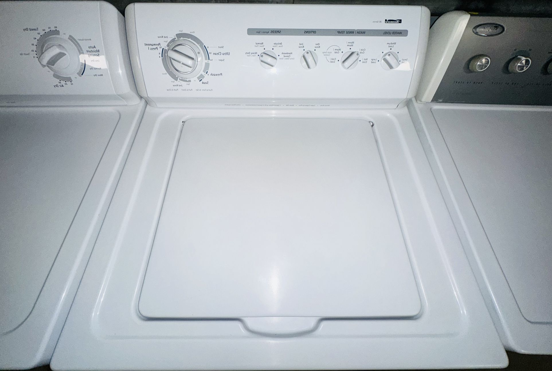 Kenmore Heavy Duty Washer and Dryer