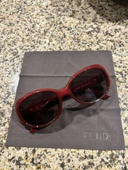 FENDI Red Sunglasses 
