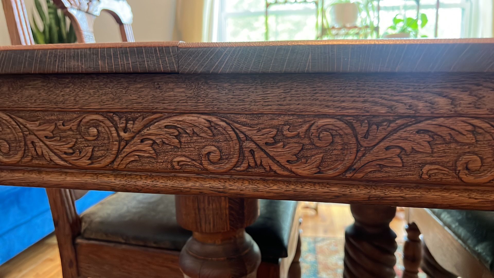 Antique Barley Twist Table