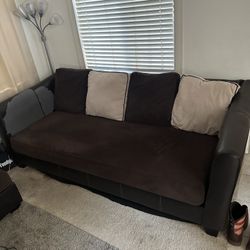 Couch w/ Ottoman. FREE