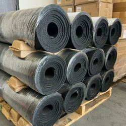 NEW Rubber Flooring 4ft X 16ft Gym Mats Exercise Pads 