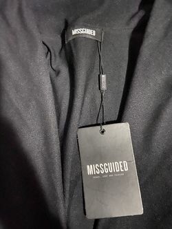 Miss Guided black dress