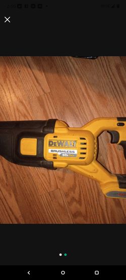 DeWalt Brushless 60v Sawzall