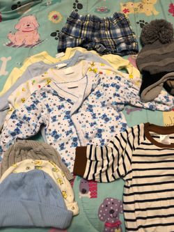 3$ for all baby boy clothes newborn - 6 months