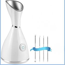 Face Steamer - 10X Penetration w/ free blackhead remover tools