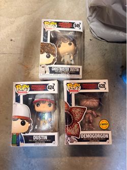 Stranger things pop figures