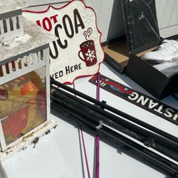 Finishing Pole ! Yards Sale 