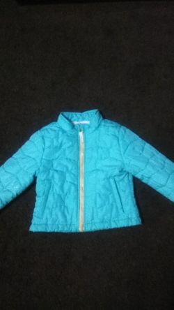 Jacket color azul agua