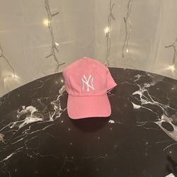 Pink 1947 Yankee Hat